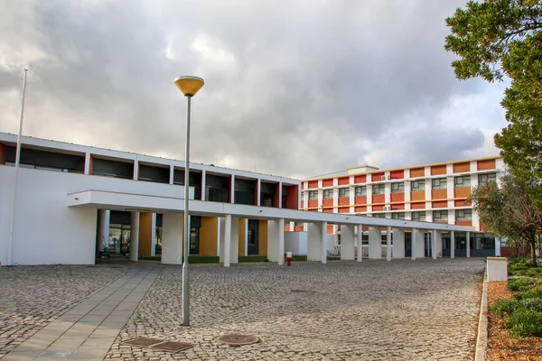 Escola Secundária Pública Localizada Região Algarve Portugal — Fotografia de Stock