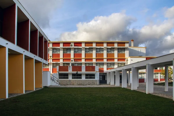 Escola Secundária Pública Localizada Região Algarve Portugal — Fotografia de Stock