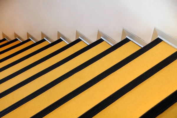 Close View Yellow Stairs Office Building — Stock Photo, Image