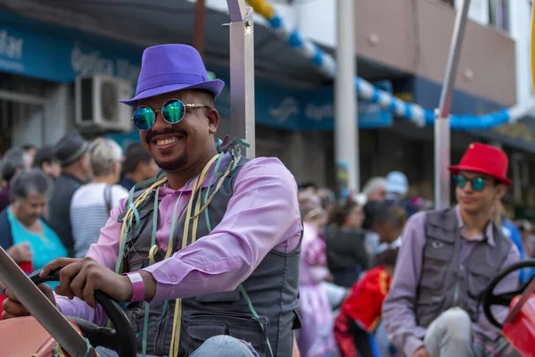 Loule Portekiz Şubat 2020 Loule Portekiz Deki Renkli Karnaval Festivali — Stok fotoğraf