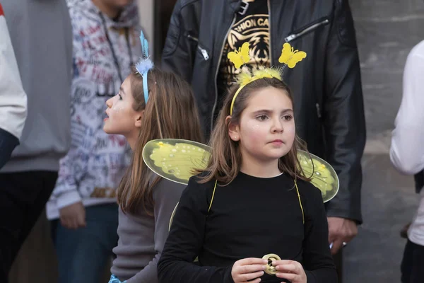 Loule Portugal February 2020 Colorful Carnival Carnaval Parade Festival Participants — Stock Photo, Image