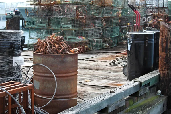 Composé portuaire industriel — Photo