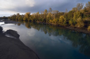 Kafkasya Adygeya nehirde