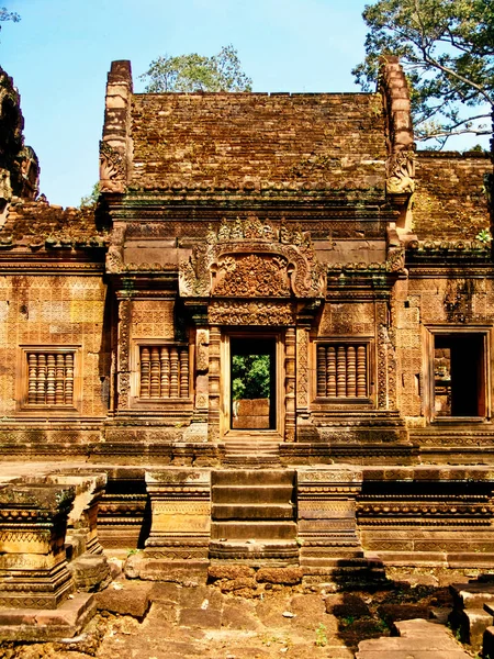 Angkor Wat - tempel van Banteay Srei — Stockfoto