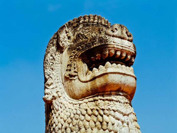 Cambodia, Siem Reap - town square