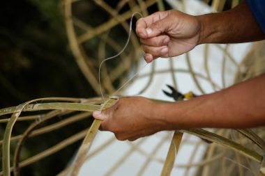 Adam bambu nesneden el ile yapma