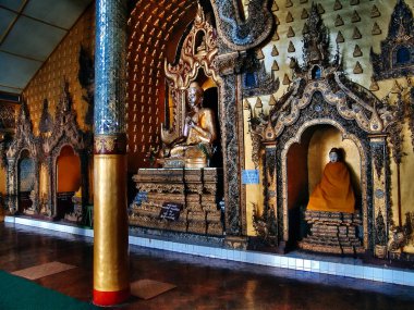 Myanmar, Inle Gölü - ana Paya Buddha 