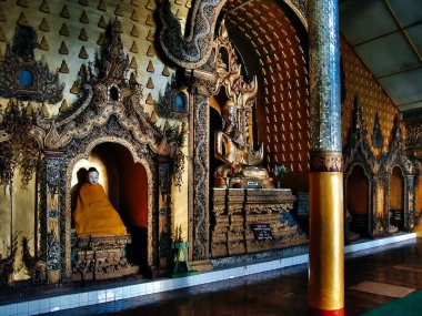Myanmar, Inle Gölü - ana Paya Buddha 