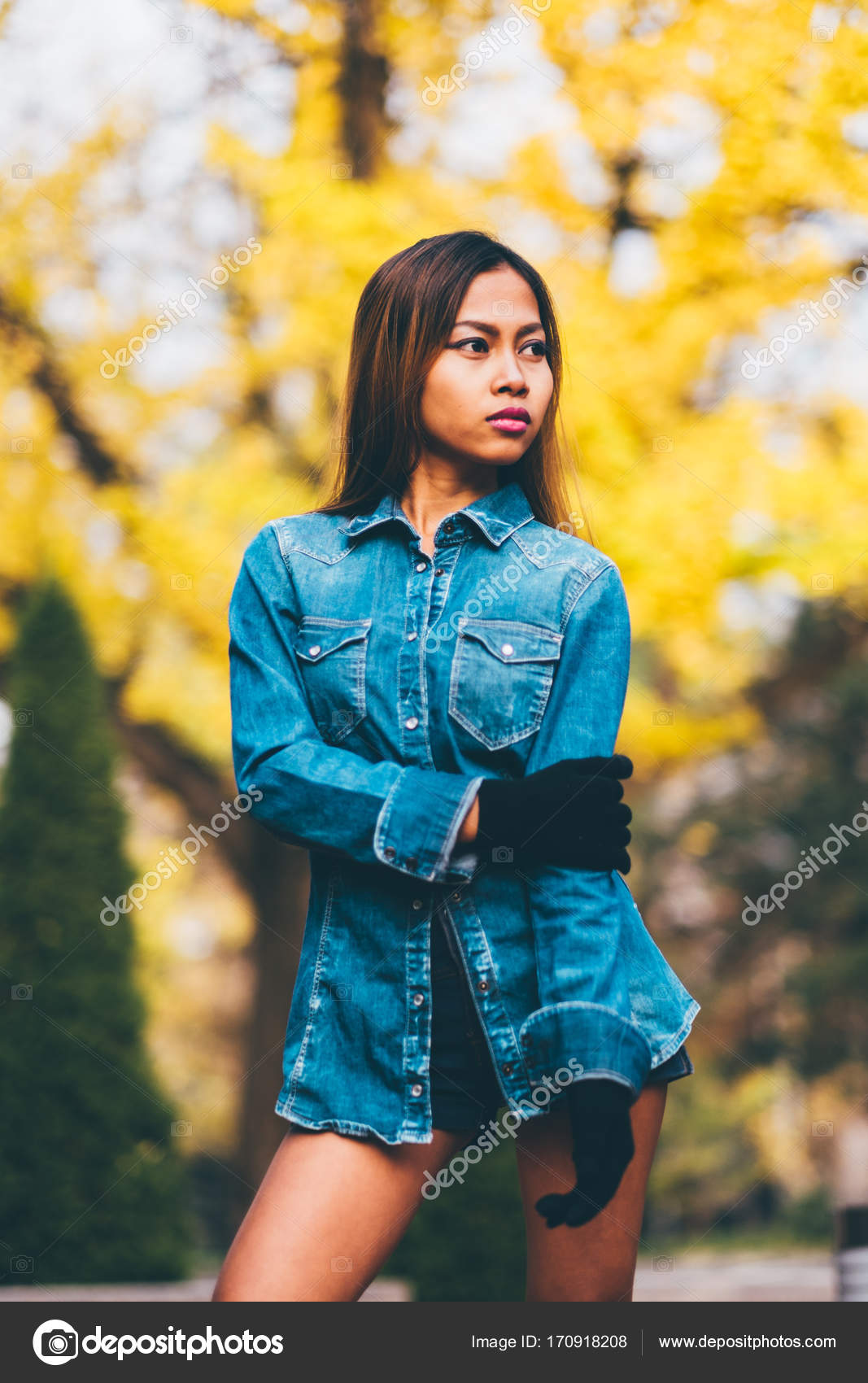 Gaya jaket jeans wanita deals