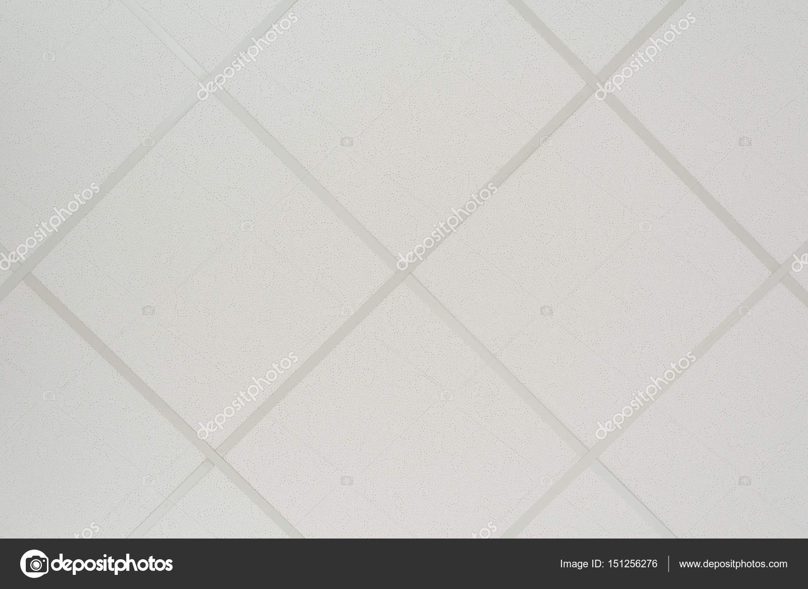 The Texture Of A False Ceiling Consisting Of Square Plates