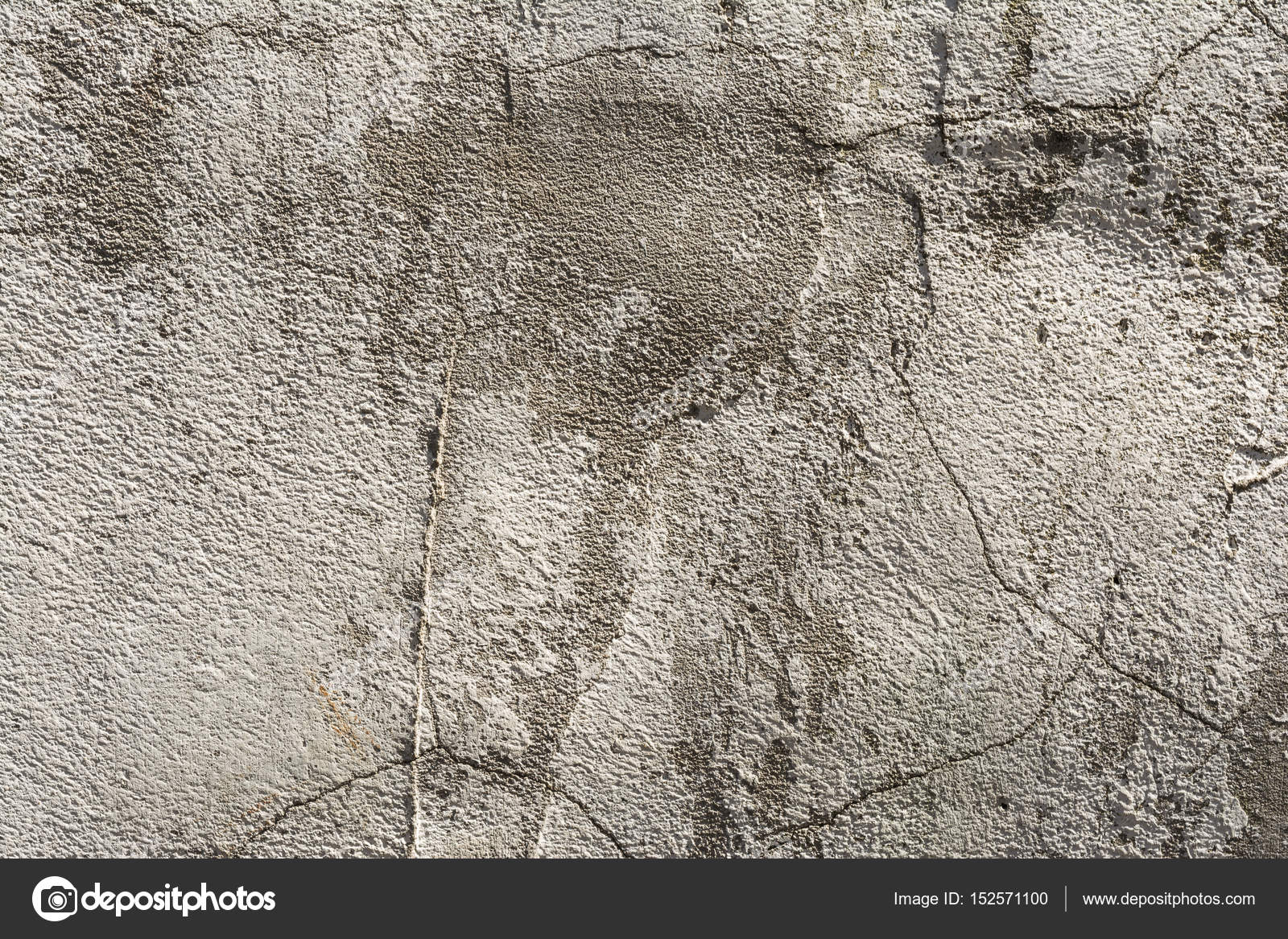 Texture di un muro di cemento antico in rilievo con le crepe e uno ... Parete effetto rovinato