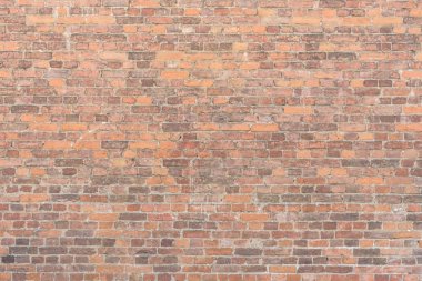 Doku eski tuğla duvar, eski tuğla, arka plan yatay düzenlenmesi