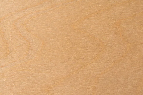 纹理的天然桦木胶合板，木材的表面是未经处理的很多的纤维和小芯片 — 图库照片