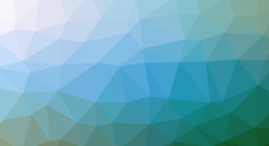 Farklı boyutlardaki üçgen geometrik şekiller üzerinde dayalı modern poligonal arka plan.