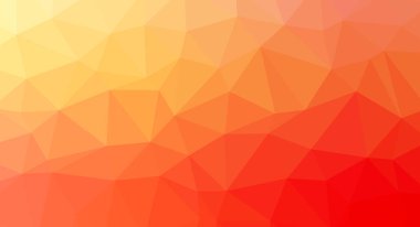 Farklı boyutlardaki üçgen geometrik şekiller üzerinde dayalı modern poligonal arka plan.