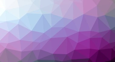 Farklı boyutlardaki üçgen geometrik şekiller üzerinde dayalı modern poligonal arka plan.