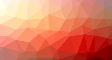 Farklı boyutlardaki üçgen geometrik şekiller üzerinde dayalı modern poligonal arka plan.