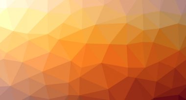 Farklı boyutlardaki üçgen geometrik şekiller üzerinde dayalı modern poligonal arka plan.