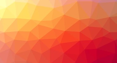 Farklı boyutlardaki üçgen geometrik şekiller üzerinde dayalı modern poligonal arka plan.