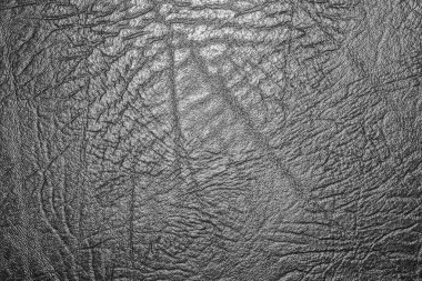 Suni deri, yakın çekim arka plan gri kabartma dokusu