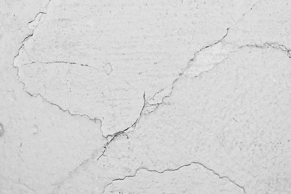 旧墙表面的纹理, 有石膏层, 从湿气中破坏, 大量的裂缝, 墙上的水泡 — 图库照片