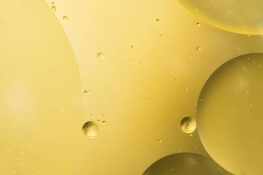 karıştırma su ve yağ, güzel renk arka plan daire ve Oval Temel