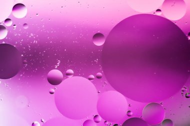 karıştırma su ve yağ, güzel renk arka plan daire ve Oval Temel