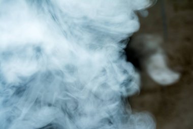 kalın duman, bulanık arka plan bulutlar