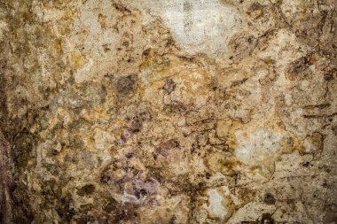 Eski antik sokak duvarı tozlu ve çizilmiş grunge dokusuyla