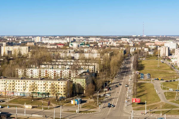 Vitebsk Belarus April 2020 View House Street Residential Area Vitebsk — Stock Photo, Image