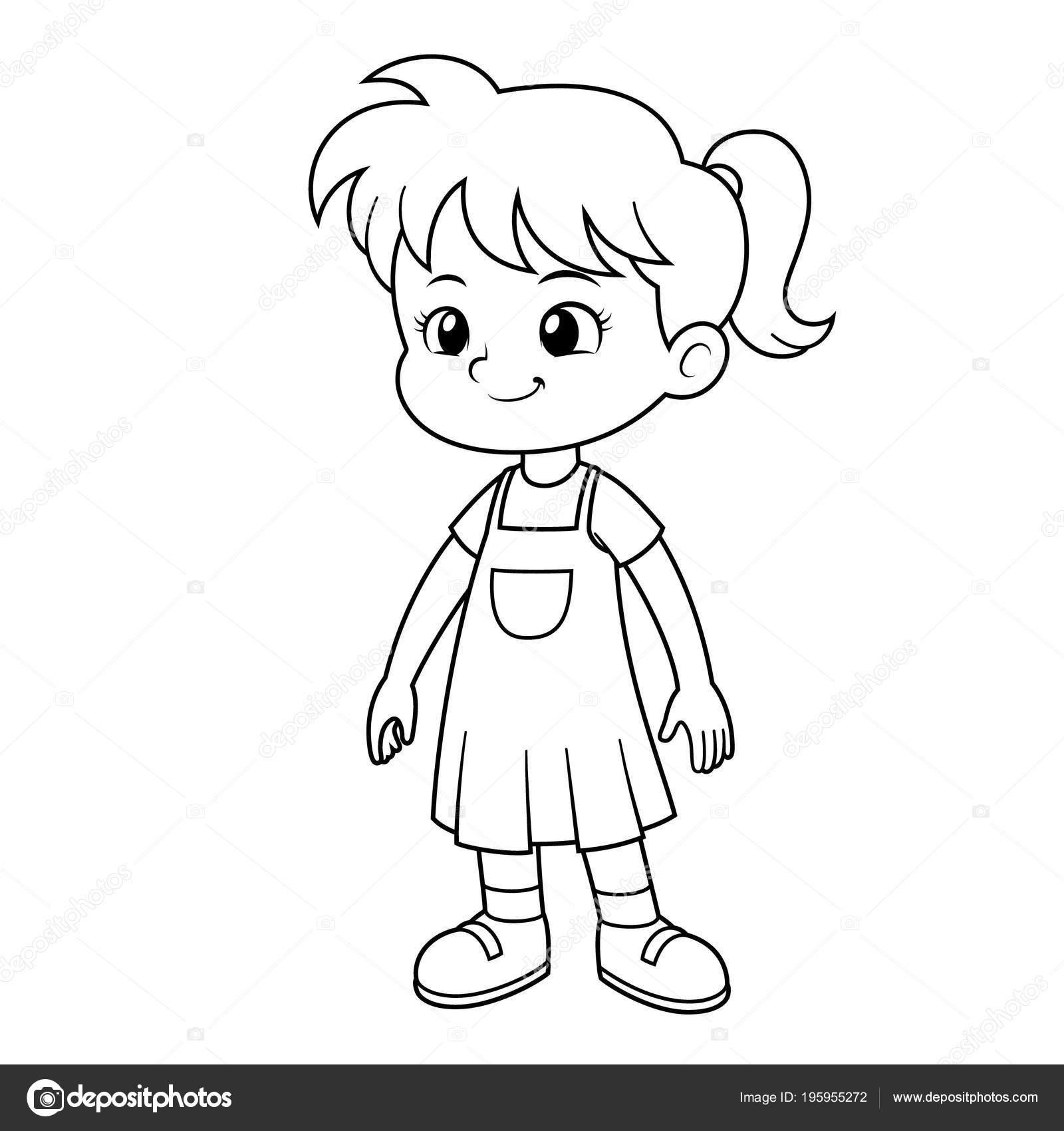 Girl Vector Cartoon Illustration Stock Vector Image by ©mikailain #195955272 Girl Vector Cartoon Illustration Stock Vector Image by ©mikailain #195955272