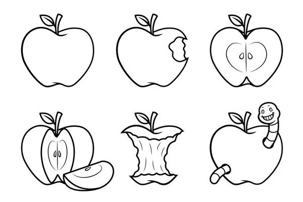 Apple Fruit Vector — Stock Vector