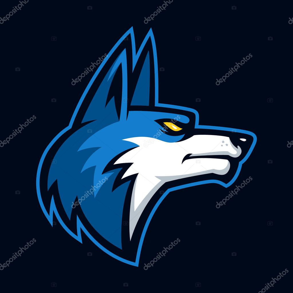 Watch dogs sign and symbol logo vector