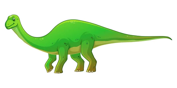 Diplodocus Cartoon Dinosaurier Illustration — Stockvektor