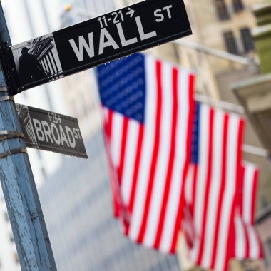 Wall street, new york, ABD.