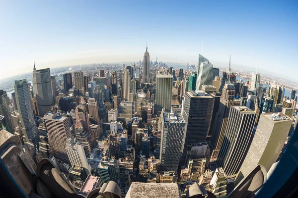 Skyline von New York City Manhattan. — Stockfoto