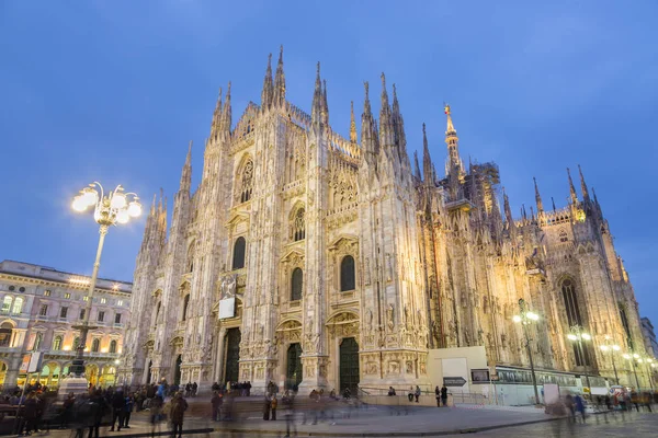 Milan Katedrali, Duomo di Milano, İtalya. — Stok fotoğraf