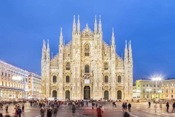 Milan大教堂, duomo di milano,意大利. — 图库照片