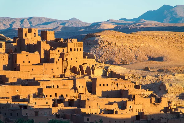 Ait Benhaddou kasbah, Ouarzazate, Marocco — Stock Photo, Image