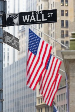 Wall street, new york, ABD.