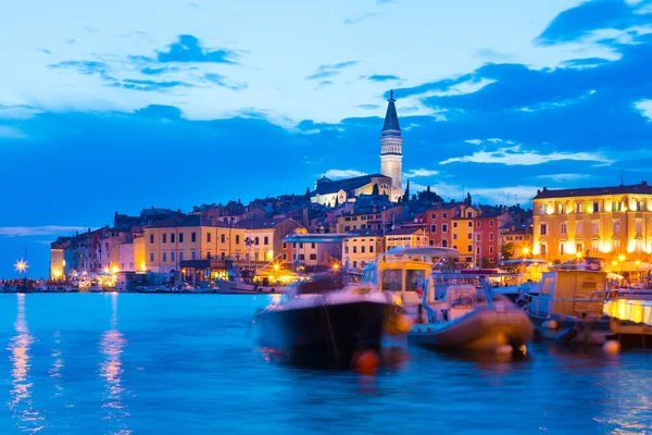 Kuststad Rovinj, Istrië, Kroatië. — Stockfoto