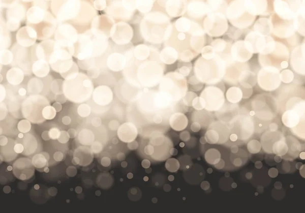 Gold abstrakte Bokeh Hintergrund — Stockvektor