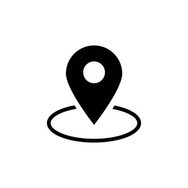 Konumu simgesi düz