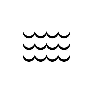 Dalga simgesi düz