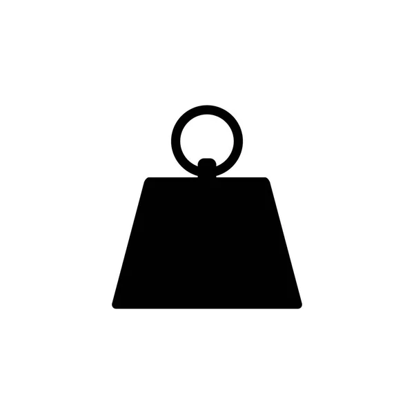 Quilograma ícone plana —  Vetores de Stock