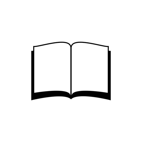Open book Icon Flat