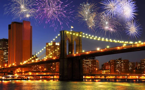 Fireworks in New York City