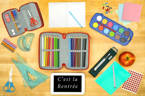 Back to school in French Language