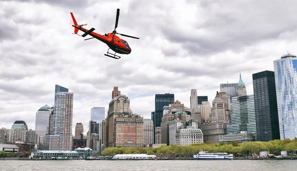 Helicopter tour in New York City