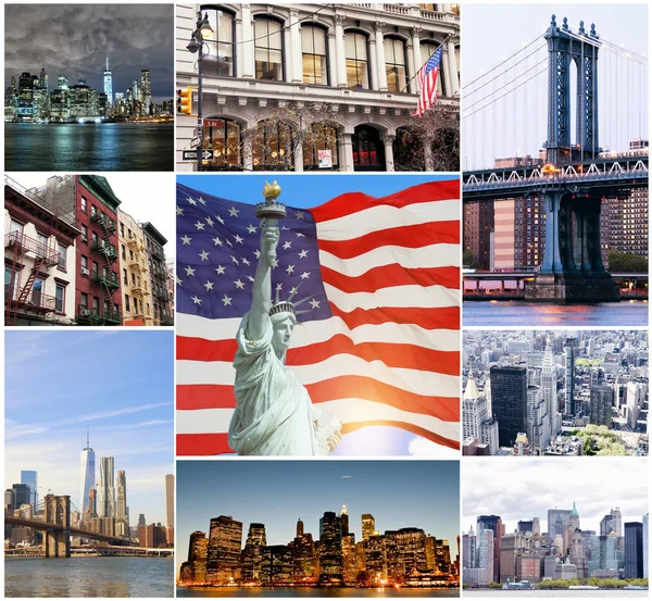 Collage of New York city Stock Editorial Photo © mikdam 4257288